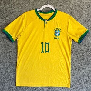 CBF Brasil Neymar Jr. Jersey Size Small Soccer Futbol Garra Brasileira